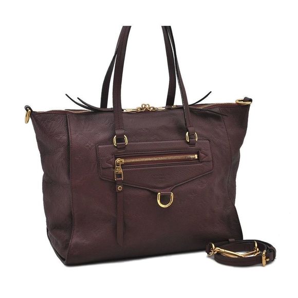 Louis Vuitton Handbags - Auth Louis Vuitton Monogram Empreinte Lumineuse PM Tote Bag M94046 Purple G6818